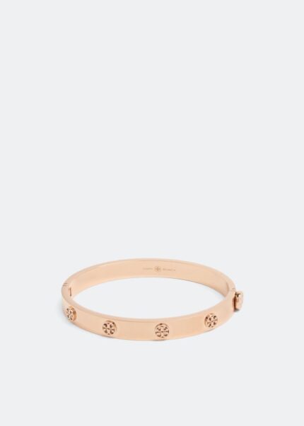 Браслет TORY BURCH Miller stud hinge bracelet, золотой