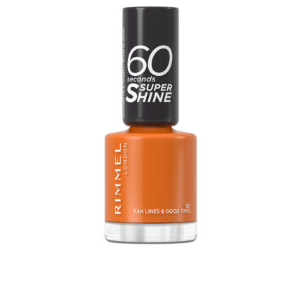 Лак для ногтей 60 seconds super shine Rimmel london, 8 мл, 151-tan lines & good times