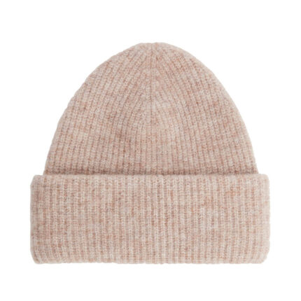 Шапка H&M x Arket Double Cuff Beanie In Alpaca Merino M, серый