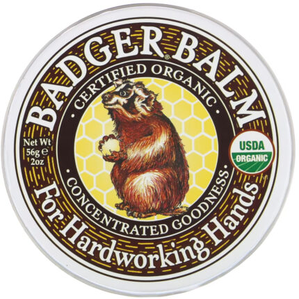 Badger Company, барсучий бальзам для рук, 56 г (2 унции)