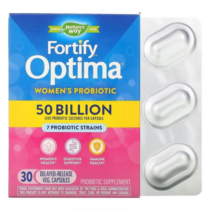 Fortify Optima пробиотик для женщин Nature&apos;s Way, 30 капсул