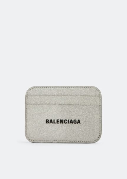 Картхолдер BALENCIAGA Long cash coin & cardholder, серебряный