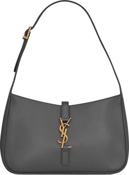 Сумка Saint Laurent Le 5 À 7 Hobo Bag Storm, серый