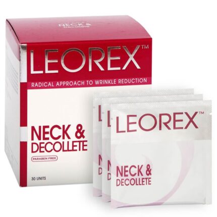 Бустер (маска) для шеи и зоны декольте Leorex Neck & Decollete, 10 сашетов