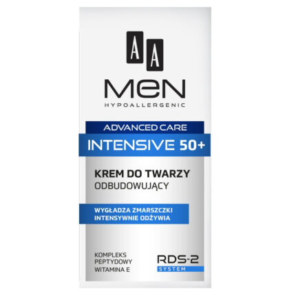 AA Men Advanced Care Intensive 50+ восстанавливающий крем для лица 50мл