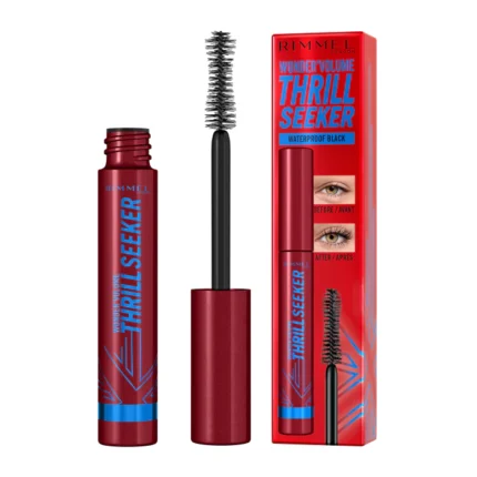 Тушь для ресниц Volume Thrill Seeker Máscara de Pestañas Rimmel, Pitch Black