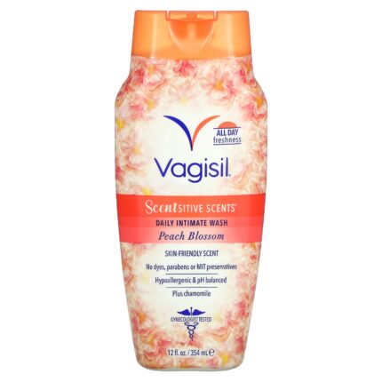 Средство Vagisil для интимной гигиены, цветы персика, 354 мл