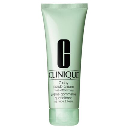 Clinique 7 Day Scrub Cream Rinse-Off Formula водорастворимый крем-пилинг на каждый день 100мл