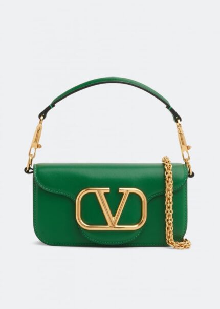 Сумка VALENTINO GARAVANI Locò small shoulder bag, зеленый