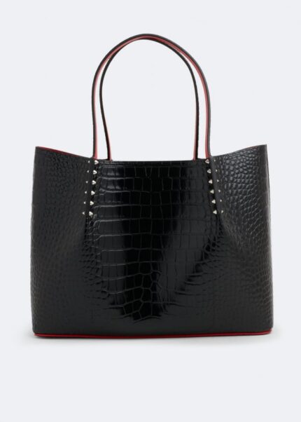 Сумка-тоут CHRISTIAN LOUBOUTIN Cabarock large tote bag, черный