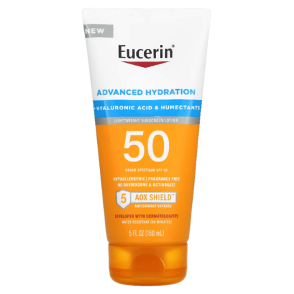 Детский солнцезащитный лосьон для кожи Eucerin SPF 50, 118 мл