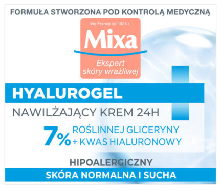 MIXA Гиалурогель легкий крем интенсивно увлажняющий 50мл