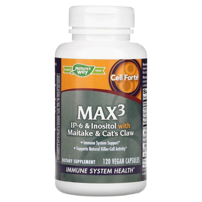 Cell Forte MAX3 Nature&apos;s Way, 120 капсул