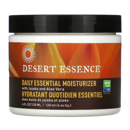 Desert Essence, Нежный скраб для лица с маслом жожоба и миндальной мукой, 120 мл (4 жидк. Унции)