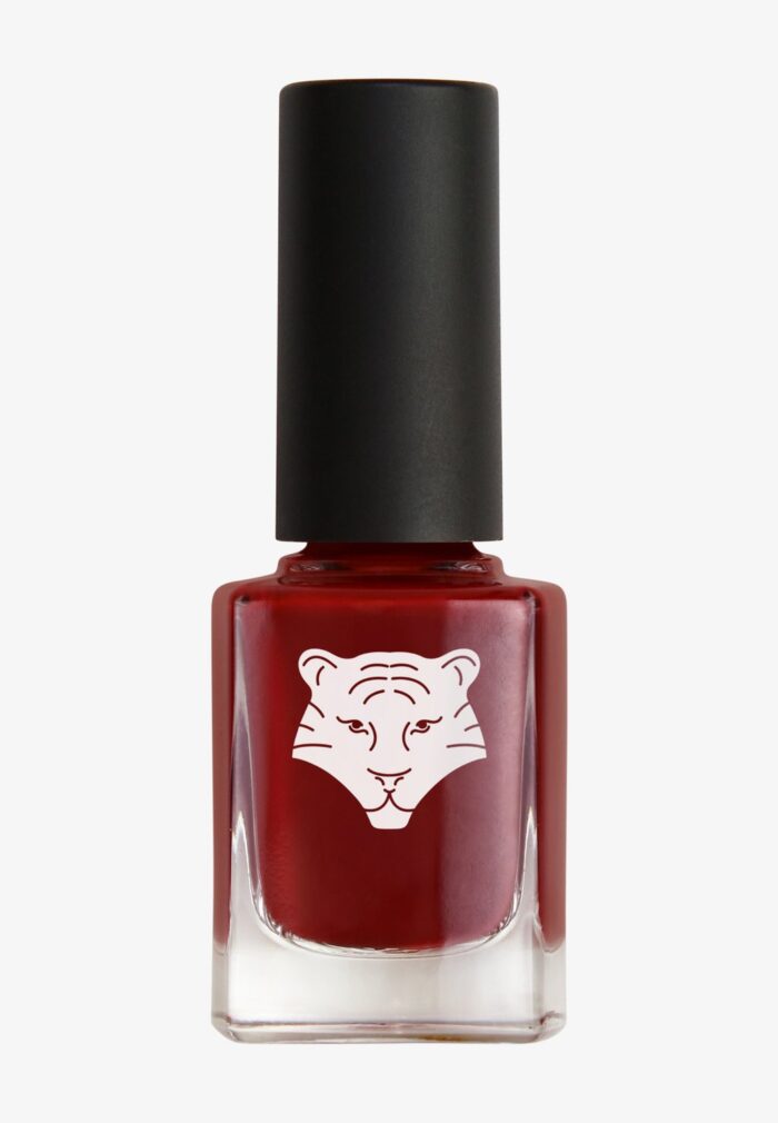 Базовое покрытие Natural & Vegan Nail Lacquer All Tigers, цвет burgundy red "play with fire"