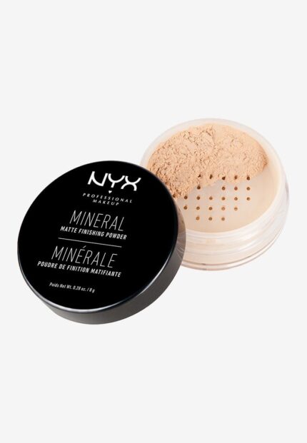 Пудра Nyx Professional Makeup Mineral Finishing Powder Mineralisches, Loses Puder Zum Fixieren Des Makeups, Mates Finish, Оттенок: Light/Medium Nyx Professional Makeup, цвет 1 light-medium