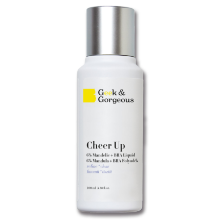 Geek & Gorgeous Cheer Up эксфолиатор для лица с миндальной кислотой 6% + BHA средней крепости, 100 мл