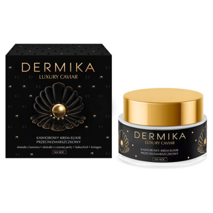 Dermika Luxury Caviar 50+ Крем с икрой, заполняющий морщины днем ​​и ночью 50мл