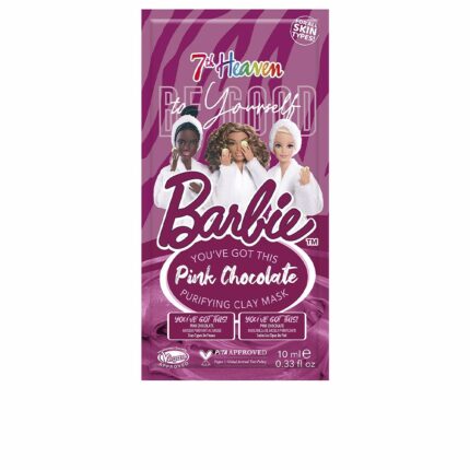 Маска для лица Barbie pink chocolate clay mask 7th heaven, 10 мл