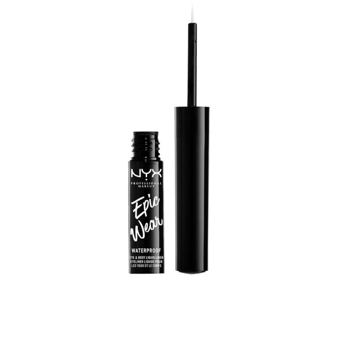 Подводка для глаз Epic wear metallic liquid liner Nyx professional make up, 15,55 г, silver metallic