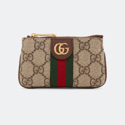 Сумка GUCCI Ophidia key case, бежевый