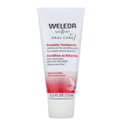 Weleda, Oral Care, зубная паста из ратании, со вкусом перечной мяты, 75 мл (2,5 жидк. Унции)