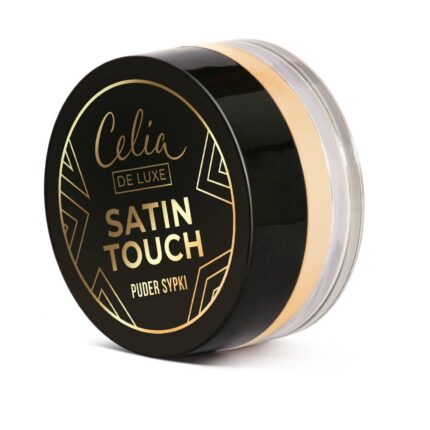 Рассыпчатая матирующая прозрачная пудра Celia Satin Touch, 10 гр