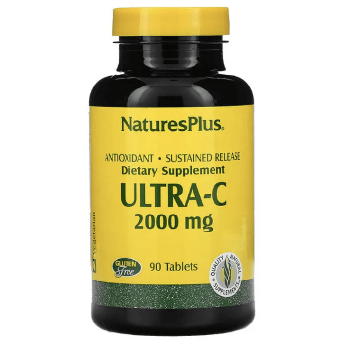 Ultra-C, 2000 мг, 90 таблеток, NaturesPlus