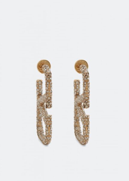 Серьги VALENTINO GARAVANI VLogo Signature earrings, золотой