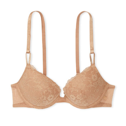 Бюстгальтер Victoria&apos;s Secret Sexy Tee Posey Lace Push-Up, черный