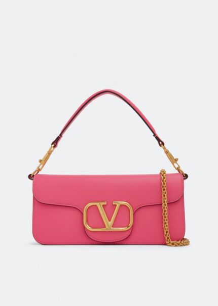 Сумка VALENTINO GARAVANI Locò shoulder bag, розовый