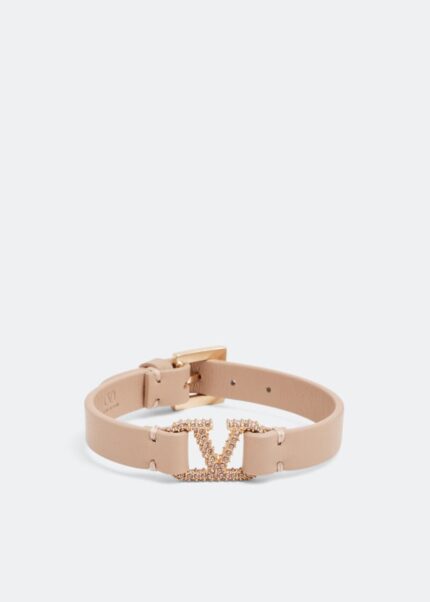 Браслет VALENTINO GARAVANI VLogo Signature bracelet, розовый