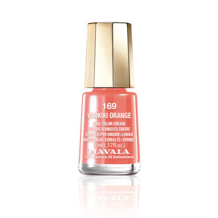 Лак для ногтей Nail color Mavala, 5 мл, 169-waikiki orange