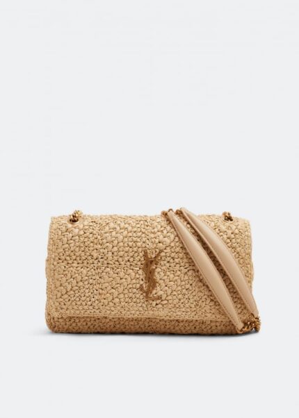 Сумка SAINT LAURENT Jamie medium chain bag , бежевый