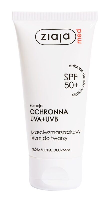 Ziaja Med Ochrona Bardzo Wysoka SPF50+ защитный крем с фильтром, 50 ml