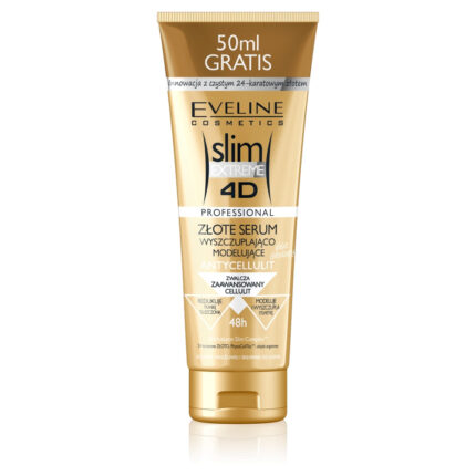 Eveline Cosmetics Slim Extreme 4D gold сыворотка для похудения и моделирования 250мл