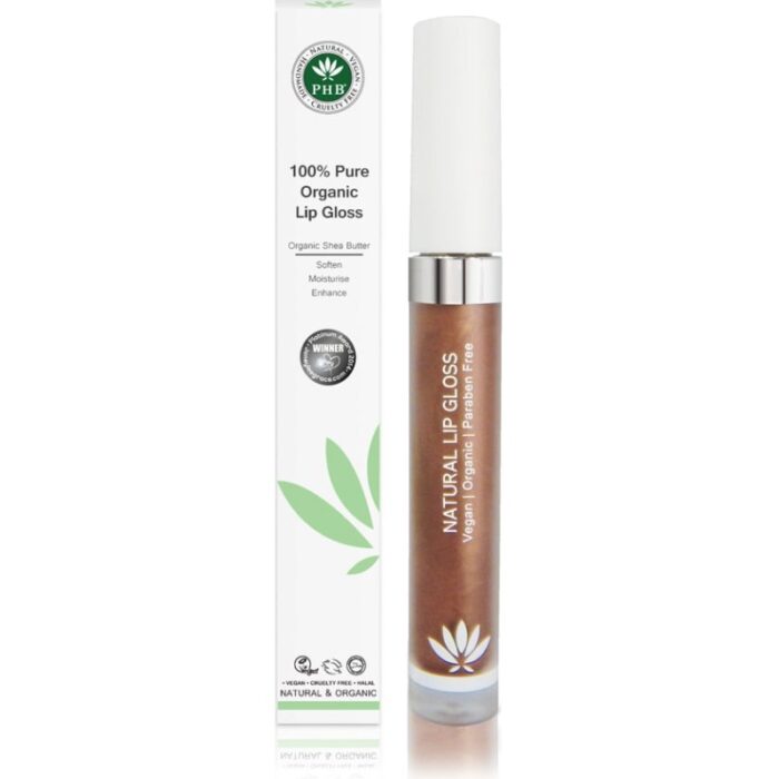 Блеск для губ PHB Ethical Beauty 100% Pure Organic, 10 мл, Cocoa