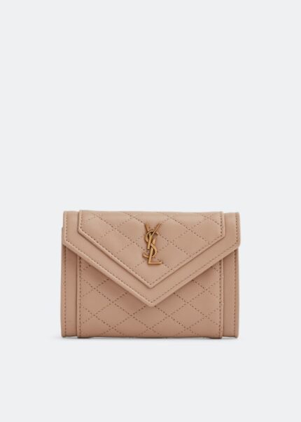 Сумка SAINT LAURENT Sade pouch, коричневый