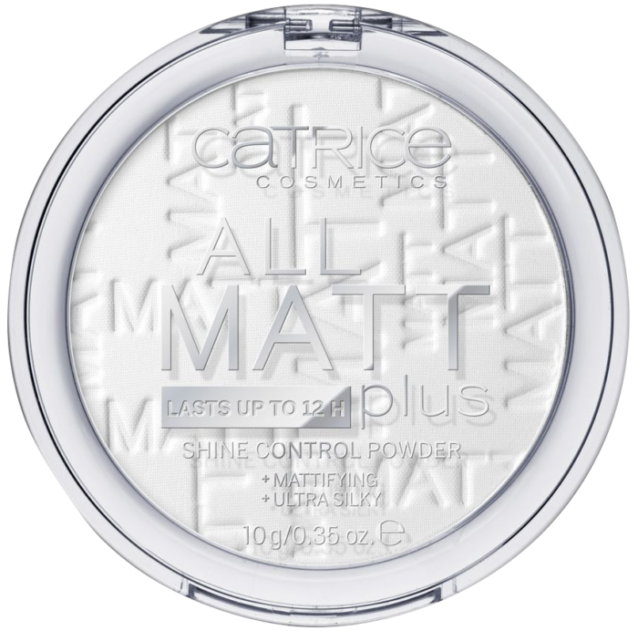 Catrice All Matt Plus Матирующая пудра для лица Universal 001, 10 г