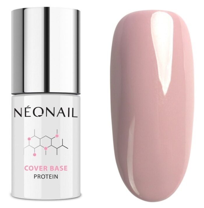 Neonail Cover Base Protein база для гибридного лака, Natural Nude