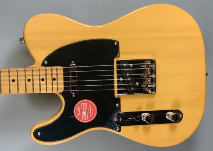 Squier Contemporary Telecaster RH 2021 Shoreline Gold #CMCG21004162 (6 фунтов 14,7 унции)