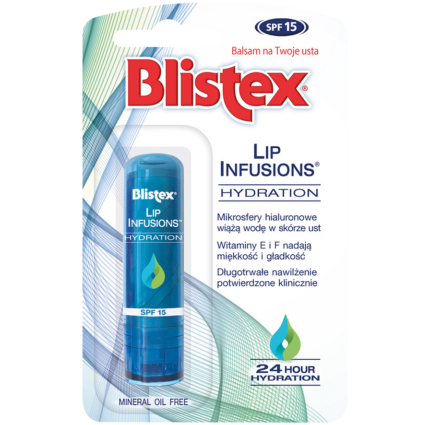 Blistex Hydration защитная губная помада SPF15, 3,7 г