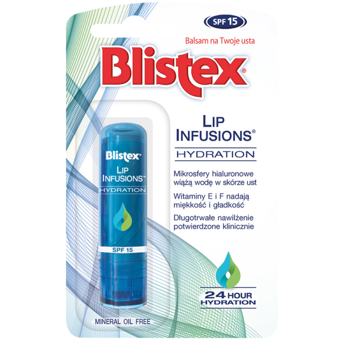 Blistex Hydration защитная губная помада SPF15, 3,7 г