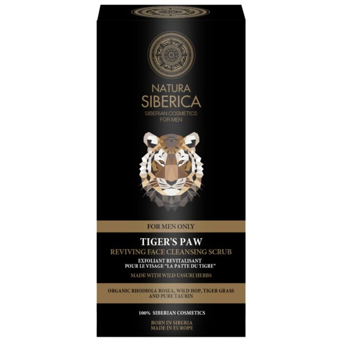 Скраб для лица Tiger’s paw exfoliante facial revitalizante Natura siberica, 150 мл