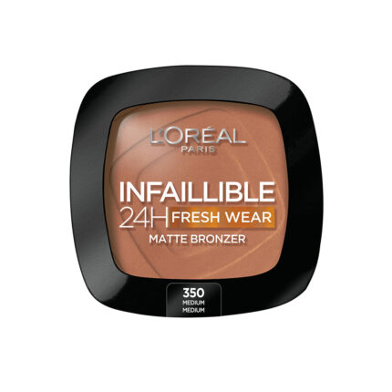 Пудра Infaillible 24h fresh wear matte bronzer L&apos;oréal parís, 9 г, 250-light clair