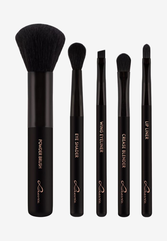 Набор кистей Travel Set Luvia Cosmetics, цвет espresso black