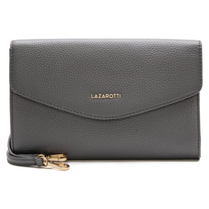 Клатч Lazarotti Bologna Leather, черный