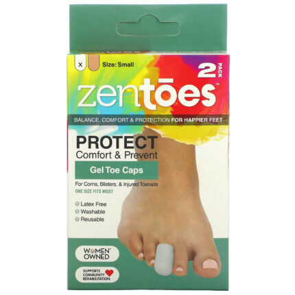 Гелевые накладки на пальцы ног ZenToes, 2 штуки  в упаковке