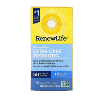 Пробиотик усиленный Ultimate Flora, 60 капсул, Renew Life