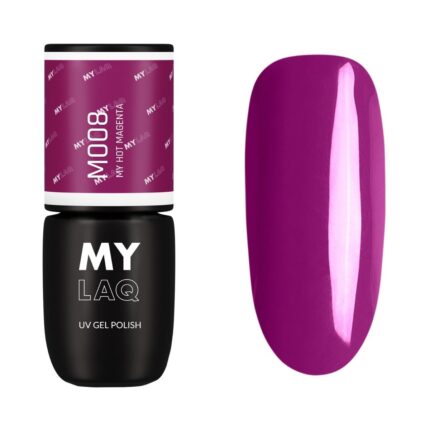 Mylaq гибридный лак для ногтей, My Hot Magenta